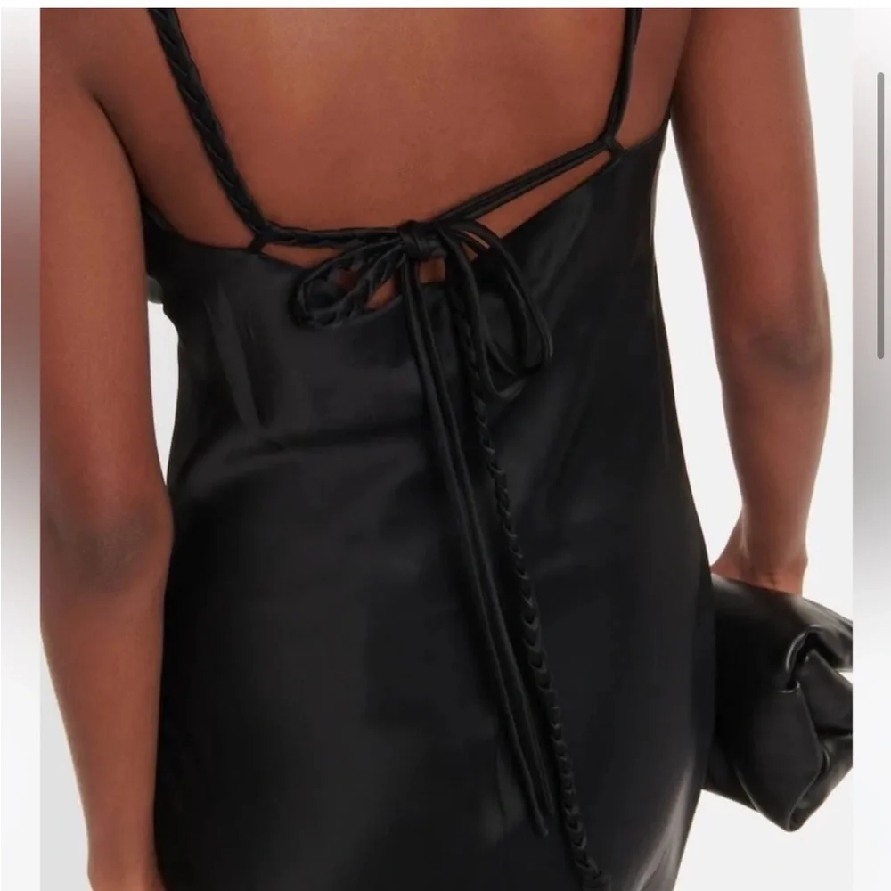 NEW Nanushka Merva Satin Slip Dress - Picture 4 of 8